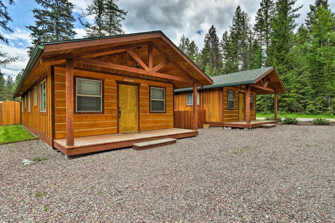 Hungry Horse Cabin Deck, Fire Pit, Near Glacier! Exteriér fotografie