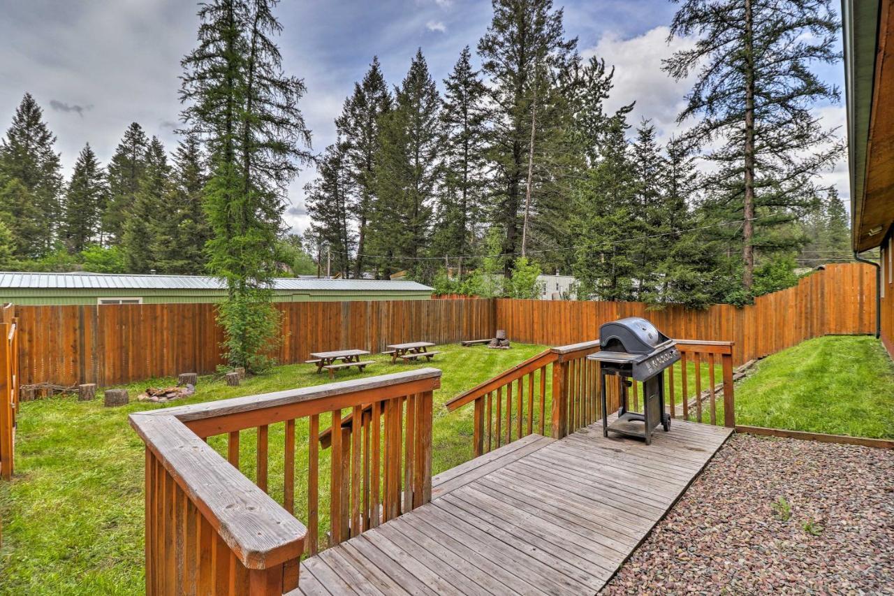 Hungry Horse Cabin Deck, Fire Pit, Near Glacier! Exteriér fotografie