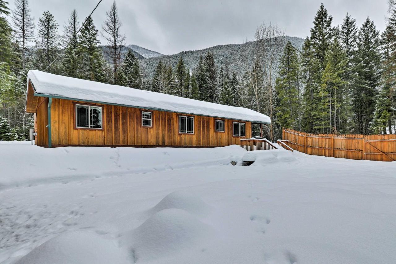 Hungry Horse Cabin Deck, Fire Pit, Near Glacier! Exteriér fotografie